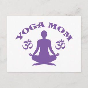 Carte Postale Yoga Maman