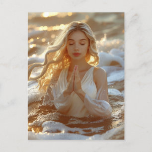 CARTE POSTALE YOGA - MÉDITATION - CARPE DIEM - BIEN-ÊTRE
