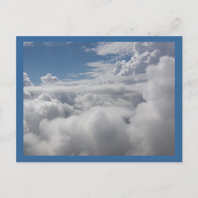 Carte Postale Yonder bleu sauvage (Devant)