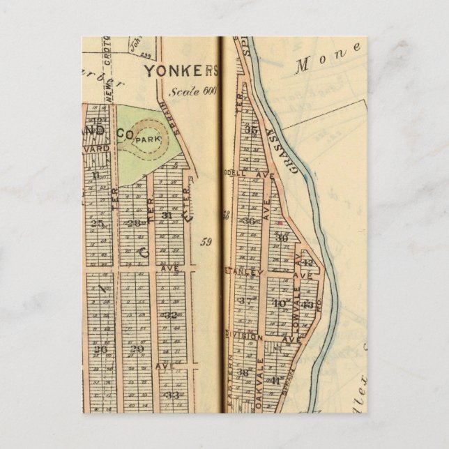 Carte Postale Yonkers, New York 4 (Devant)