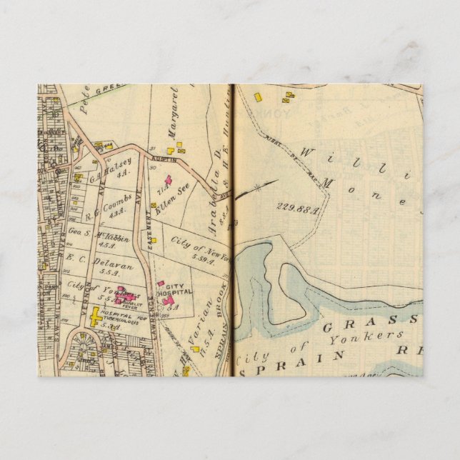 Carte Postale Yonkers, New York 9 (Devant)