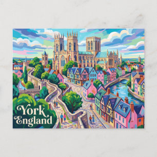 Carte Postale York Angleterre