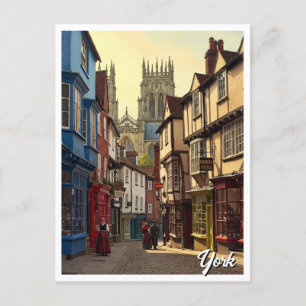 Carte Postale York Angleterre Travel