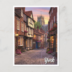 Carte Postale York Angleterre Travel