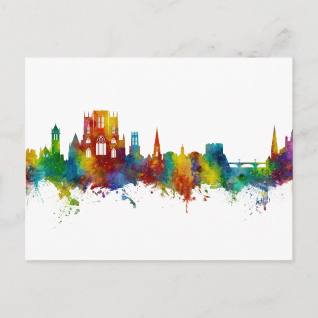 Carte Postale York England Skyline (Devant)