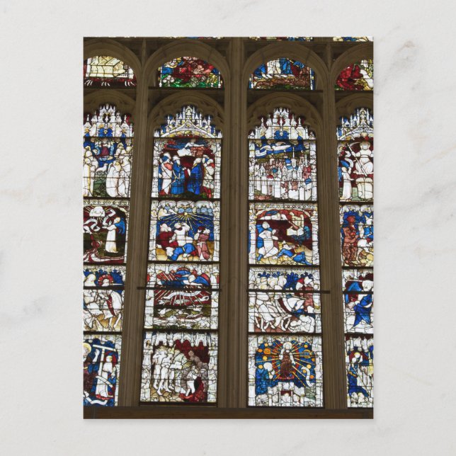 Carte Postale York Minster Great East Window. (Devant)