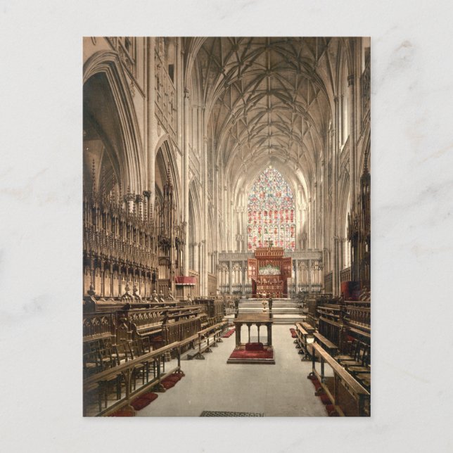 Carte Postale York Minster, York, Yorkshire, Angleterre (Devant)