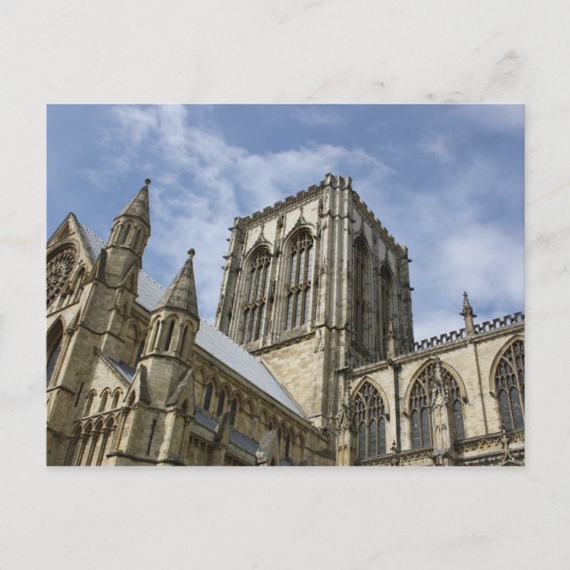 Carte postale York Minster, Yorkshire, Angleterre (Devant)