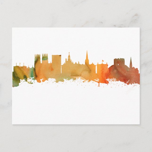 Carte Postale York Skyline (Devant)