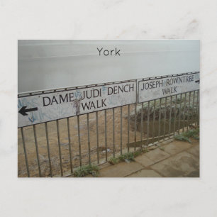 Carte Postale York Walks