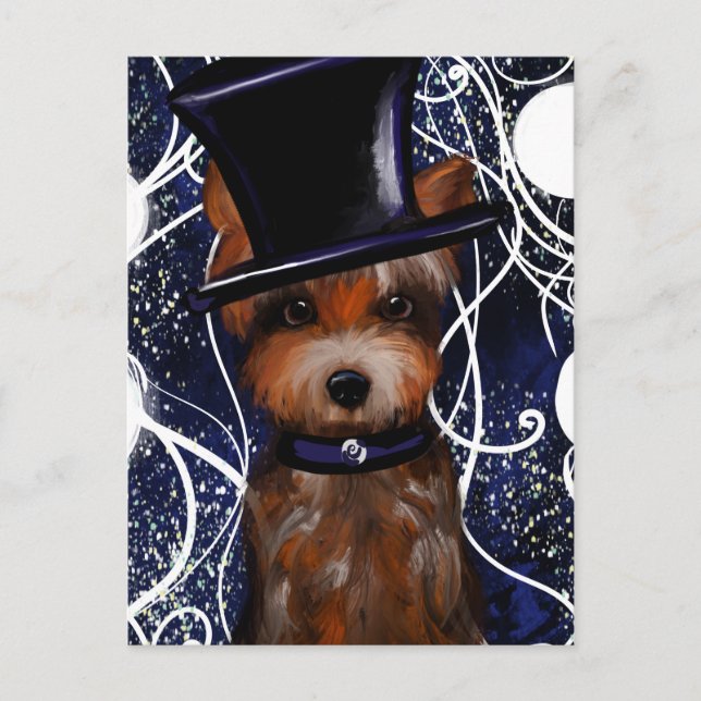 CARTE POSTALE YORKIE (Devant)