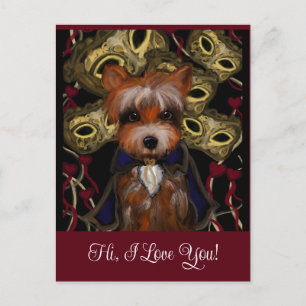 Carte Postale Yorkie