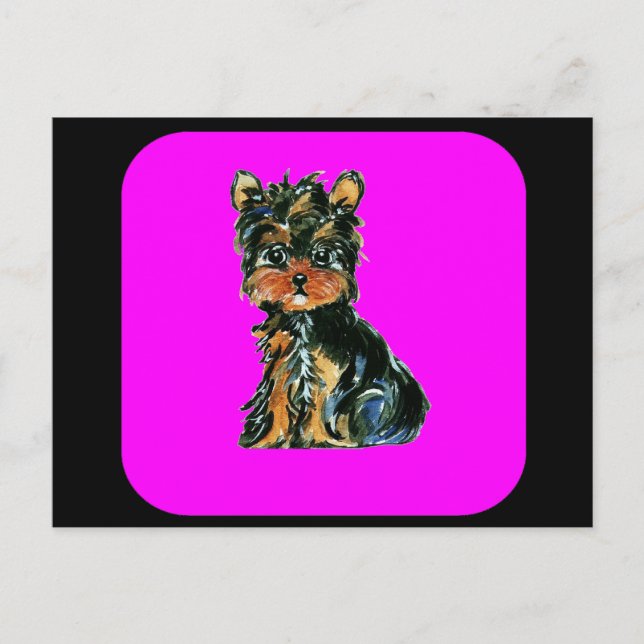 Carte Postale Yorkie Poo (Devant)
