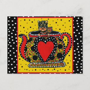 Carte Postale Yorkie Poo