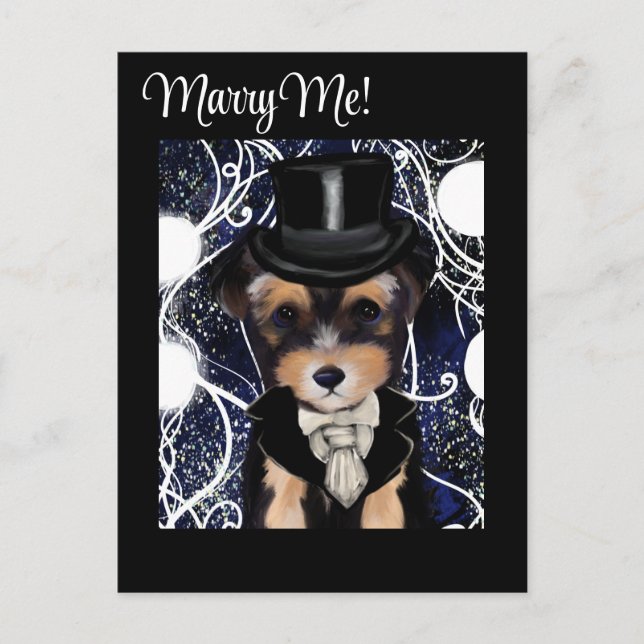 Carte Postale Yorkie Poo       (Devant)