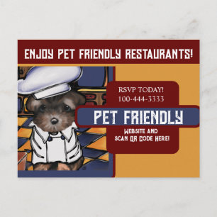 Carte Postale Yorkie Poo