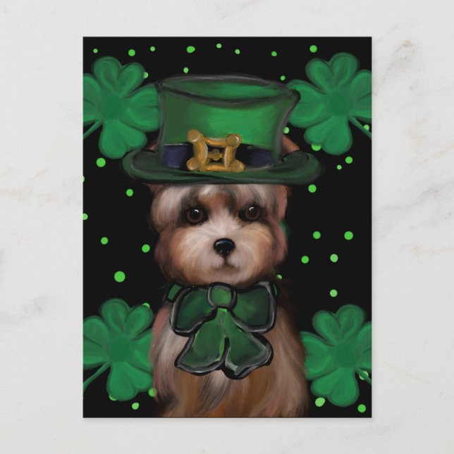 Carte Postale Yorkie Poo (Devant)