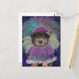 Carte Postale Yorkie  Poo