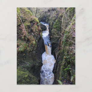 Carte Postale Yorkshire Dales, Baxengyhll Gorge Waterfall