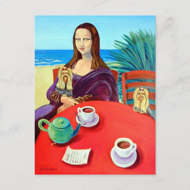 Carte Postale Yorkshire Terrier (Devant)