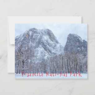 Carte Postale Yosemite hiver