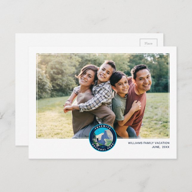 Carte Postale Yosemite National Park (Devant / Derrière)