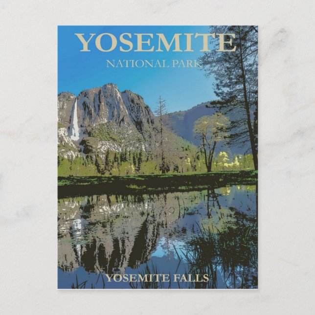 Carte Postale Yosemite national park (Devant)