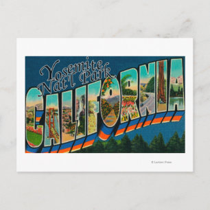 Carte Postale Yosemite Nat'l Park, Californie