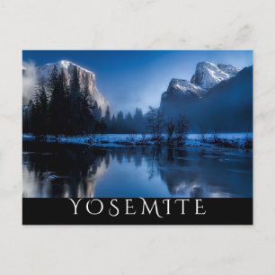 Carte Postale Yosemite pittoresque en hiver