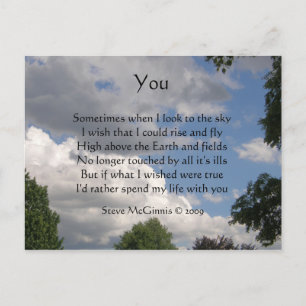 Carte postale You Poem