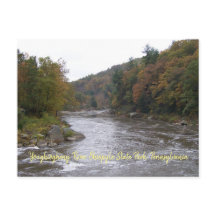 Carte postale Yough automne