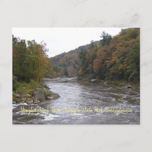 Carte postale Yough automne (Devant)