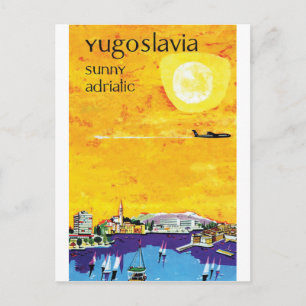 Carte Postale Yougoslavie, Sunny Adriatic
