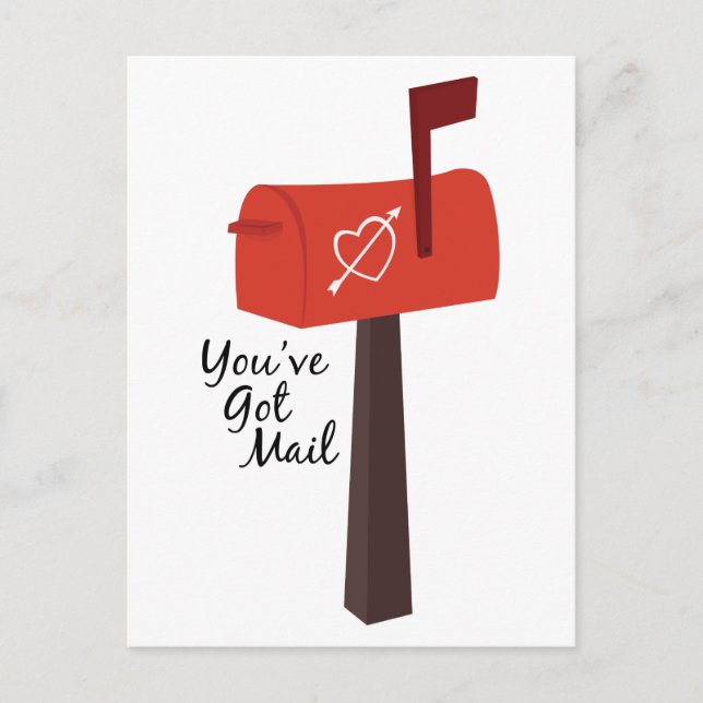 Carte Postale Youhv a reçu du courrier (Devant)