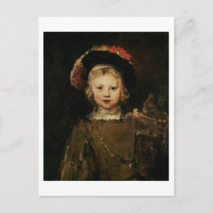 Carte Postale Young Boy à Fancy Dress, c.1660 (oil on canvas)