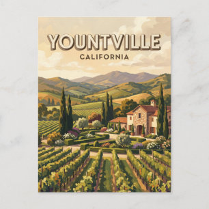 Carte Postale Yountville Californie