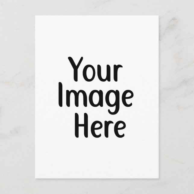 Carte Postale Your Design Here Personalized (Devant)