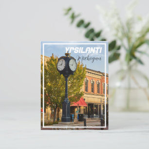 Carte postale Ypsilanti Michigan Depot Town