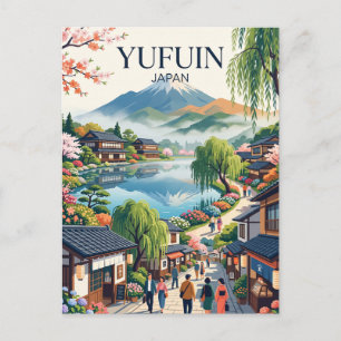 Carte Postale Yufuin Japon