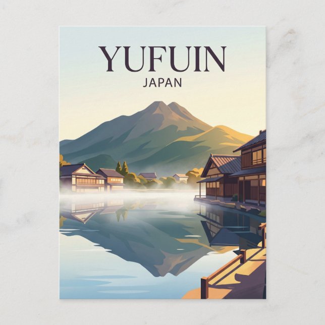 Carte Postale Yufuin Onsen Japon (Devant)