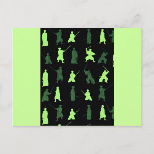 Carte Postale Yuji Samurai