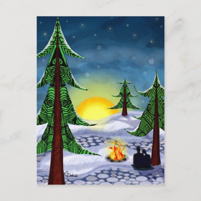 Carte Postale Yule (Devant)