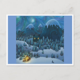 Carte Postale Yule Cat