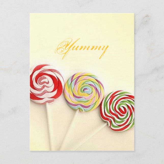 Carte Postale Yummy (Devant)