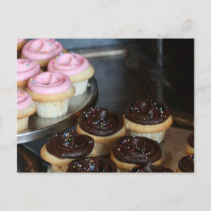 Carte Postale Yummy Cupcakes
