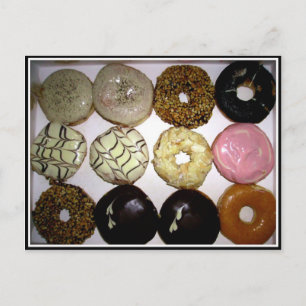 CARTE POSTALE YUMMY DONUTS