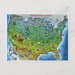 Carte postale Z USA