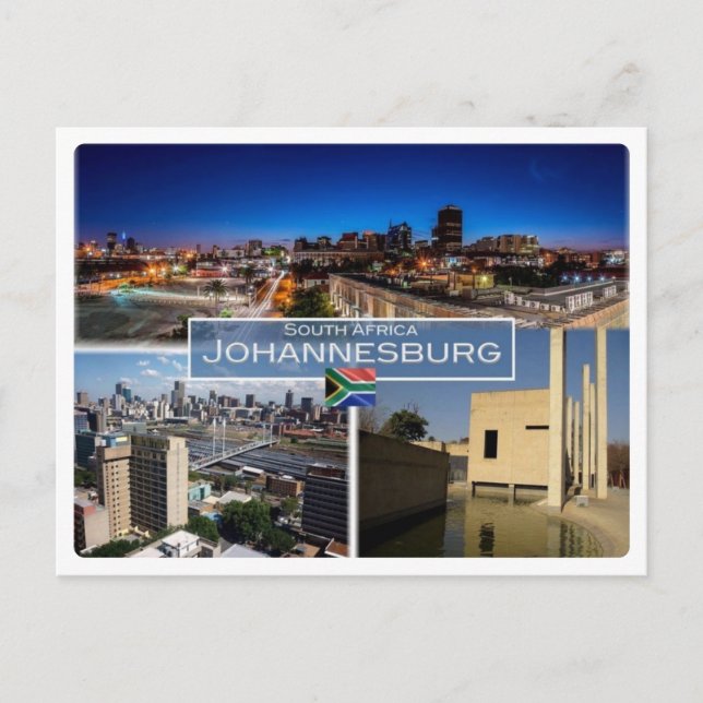 Carte Postale ZA Afrique du Sud - Johannesburg Joburg - (Devant)