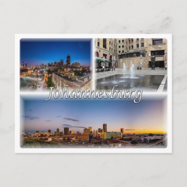 Carte Postale ZA Afrique du Sud - Johannesburg Joburg - (Devant)
