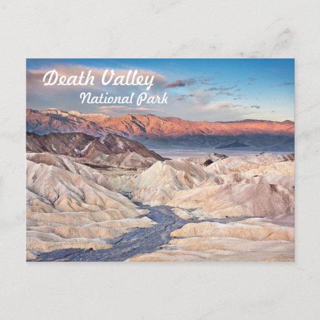 Carte Postale Zabriskie Point in Death Valley (Devant)
